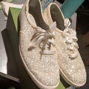 Kate Spade Keds off white size 8.5